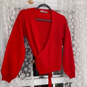 ❤️ASOS❤️cross front sweater